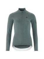 Craft Core Bike Essence Wool Jersey lange mouw blauw dames