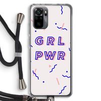 GRL PWR: Xiaomi Redmi Note 10 Pro Transparant Hoesje met koord