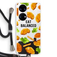 Eat Balanced: Huawei P50 Transparant Hoesje met koord