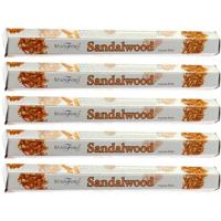 5x Stamford wierookstokjes sandelhout geur   -