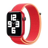 Apple origineel Sport Loop Apple Watch 42mm / 44mm / 45mm / 49mm (PRODUCT) Red 4th Gen - MJG33ZM/A - thumbnail