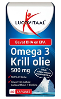 Lucovitaal Omega 3 Krill Olie Capsules