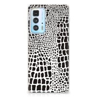 Motorola Edge 20 Pro TPU Hoesje Slangenprint