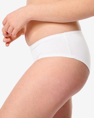 HEMA Dameshipster katoen - 2 stuks wit (wit)