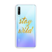 Stay wild: Huawei P Smart Pro Transparant Hoesje