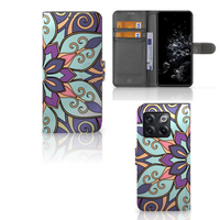 OnePlus 10T Hoesje Purple Flower - thumbnail