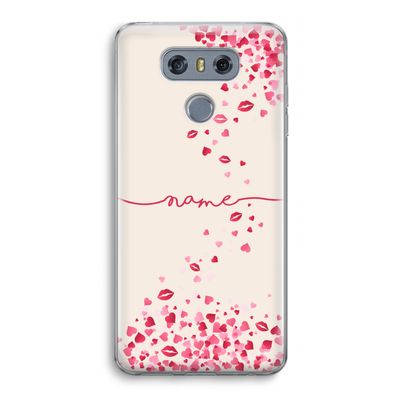 Hartjes en kusjes: LG G6 Transparant Hoesje