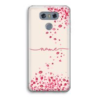 Hartjes en kusjes: LG G6 Transparant Hoesje