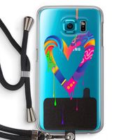 Melts My Heart: Samsung Galaxy S6 Transparant Hoesje met koord