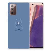 Samsung Note 20 Telefoonhoesje met Naam Baby Rhino