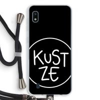 KUST ZE: Samsung Galaxy A10 Transparant Hoesje met koord