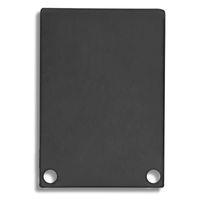 Eindkap E48 zwart voor LED profiel PN6 2 stuks