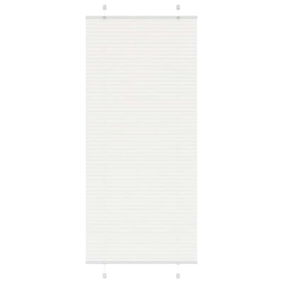 Pliss rolgordijn 100x200 cm stofbreedte 99,4cm polyester wit