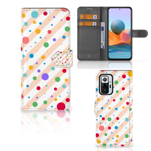 Xiaomi Redmi Note 10 Pro Telefoon Hoesje Dots