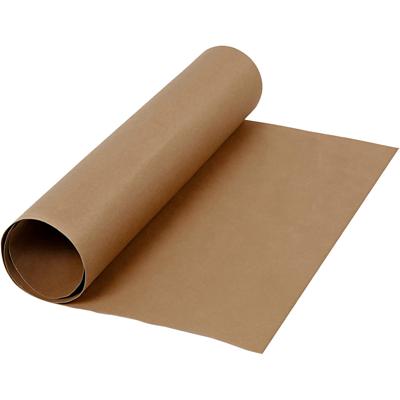 Creativ Company Faux leather papier donkerbruin, 1mtr.