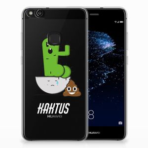 Huawei P10 Lite Telefoonhoesje met Naam Cactus Poo