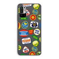 Fruitsticker: Xiaomi Redmi Note 10 5G Transparant Hoesje
