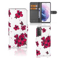 Samsung Galaxy S21 Plus Hoesje Blossom Red
