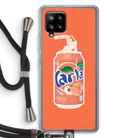 S(peach)less: Samsung Galaxy A42 5G Transparant Hoesje met koord