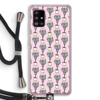 Boompje: Samsung Galaxy A51 5G Transparant Hoesje met koord
