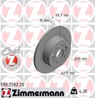 Remschijf Coat Z 590258220