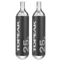 TOPEAK Co2 cartridge 25g threated (2 pieces)