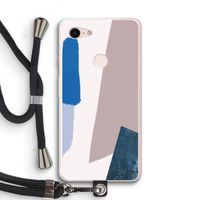 Lapis: Pixel 3 XL Transparant Hoesje met koord