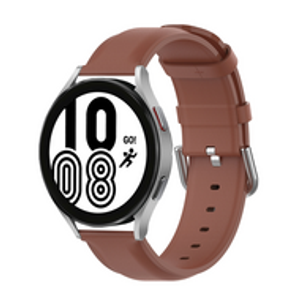 Classic leren bandje - Bruin - Samsung Galaxy Watch 4 - 40mm & 44mm