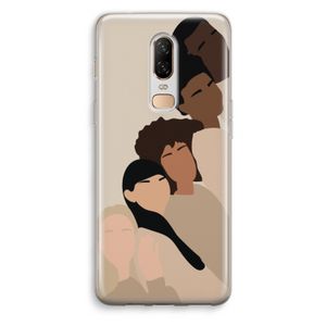 Sweet creatures: OnePlus 6 Transparant Hoesje