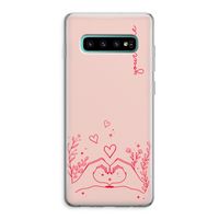 Love is in the air: Samsung Galaxy S10 Plus Transparant Hoesje