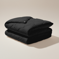 Sale: -40% | Wasbaar Easy Dekbed Zonder Overtrek - Zonder Overtrek - 4 Seizoenen - Zwart - Dekbed-Discounter.nl