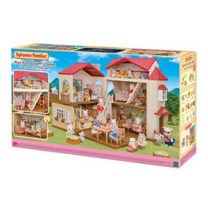 Sylvanian Families groot verlicht landhuis speelkamer 5708