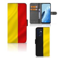 OPPO Find X5 Lite | Reno 7 5G | Bookstyle Case | Belgische Vlag