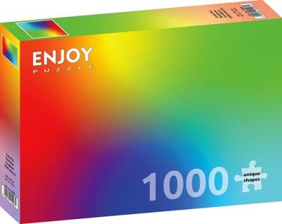 Colorful Rainbow Gradient Puzzel 1000 Stukjes