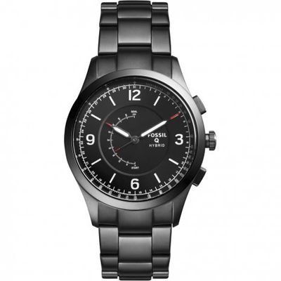 Horlogeband Fossil FTW1207 Staal Antracietgrijs 22mm
