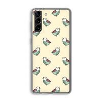 Vogeltjes: Samsung Galaxy S21 Plus Transparant Hoesje