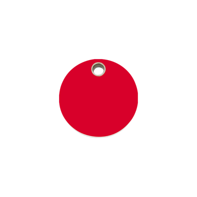 Circle III plastic dierenpenning small/klein dia. 2 cm - Reddingo