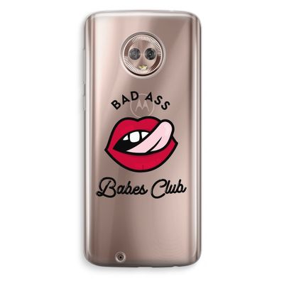 Badass Babes Club: Motorola Moto G6 Transparant Hoesje