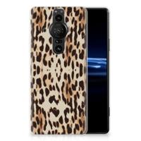 Sony Xperia Pro-I | TPU Hoesje | Leopard
