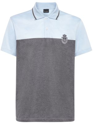 Billionaire t-shirt à design à empiècements - Bleu