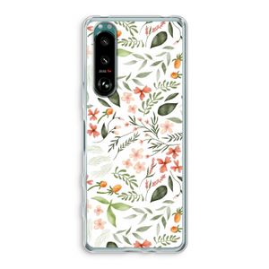 Sweet little flowers: Sony Xperia 5 III Transparant Hoesje