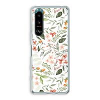 Sweet little flowers: Sony Xperia 5 III Transparant Hoesje Sweet little flowers: Sony Xperia 5 III Transparant Hoesje