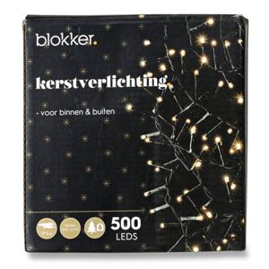 Blokker Kerstverlichting - 500 Leds - Warm Wit