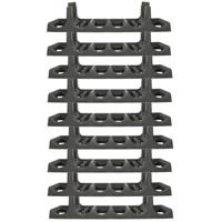 EDA Wijnflessen rek - 9x laags - kunststof - 54x flessen - L60 x B22 x H14 cm - Wijnrekken EDA Wijnflessen rek - 9x laags - kunststof - 54x flessen - L60 x B22 x H14 cm - Wijnrekken
