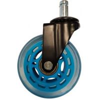 LC-Power LC-CASTERS-7LB-SPEED bureaustoelonderdeel Blauw Kunststof, Rubber Zwenkwielen - thumbnail