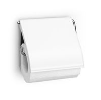 Brabantia toiletrolhouder met klep white - thumbnail
