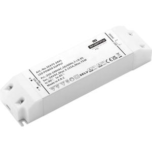 Dehner Elektronik SEA 75-24VL LED-driver Constante spanning 75 W 3.12 A 24 V/DC Overbelastingsbescherming, Overspanning, Geschikt voor meubels 1 stuk(s)