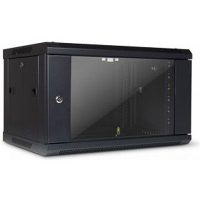 Inter-Tech SMA-6406 rack 6U Wandrek Zwart