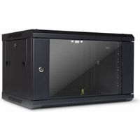 Inter-Tech SMA-6406 rack 6U Wandrek Zwart