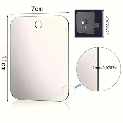 AQUAVIEW Anti-condens Douche Spiegel